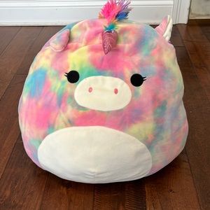 Squishmellow- unicorn - rainbows - tie-dye - 18”